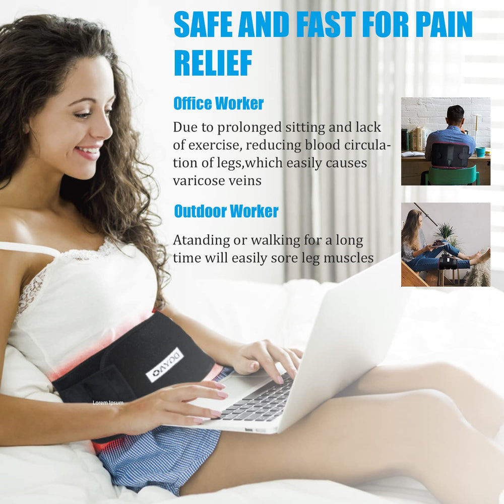 TUOYR wearable pain relief belt offers portable comfort during daily activities.