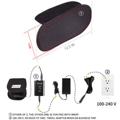 TUOYR wide voltage cord suitable for home or travel
