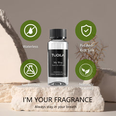 Tuqila diffuser oil in-room use for relaxing ambiance and mood boost