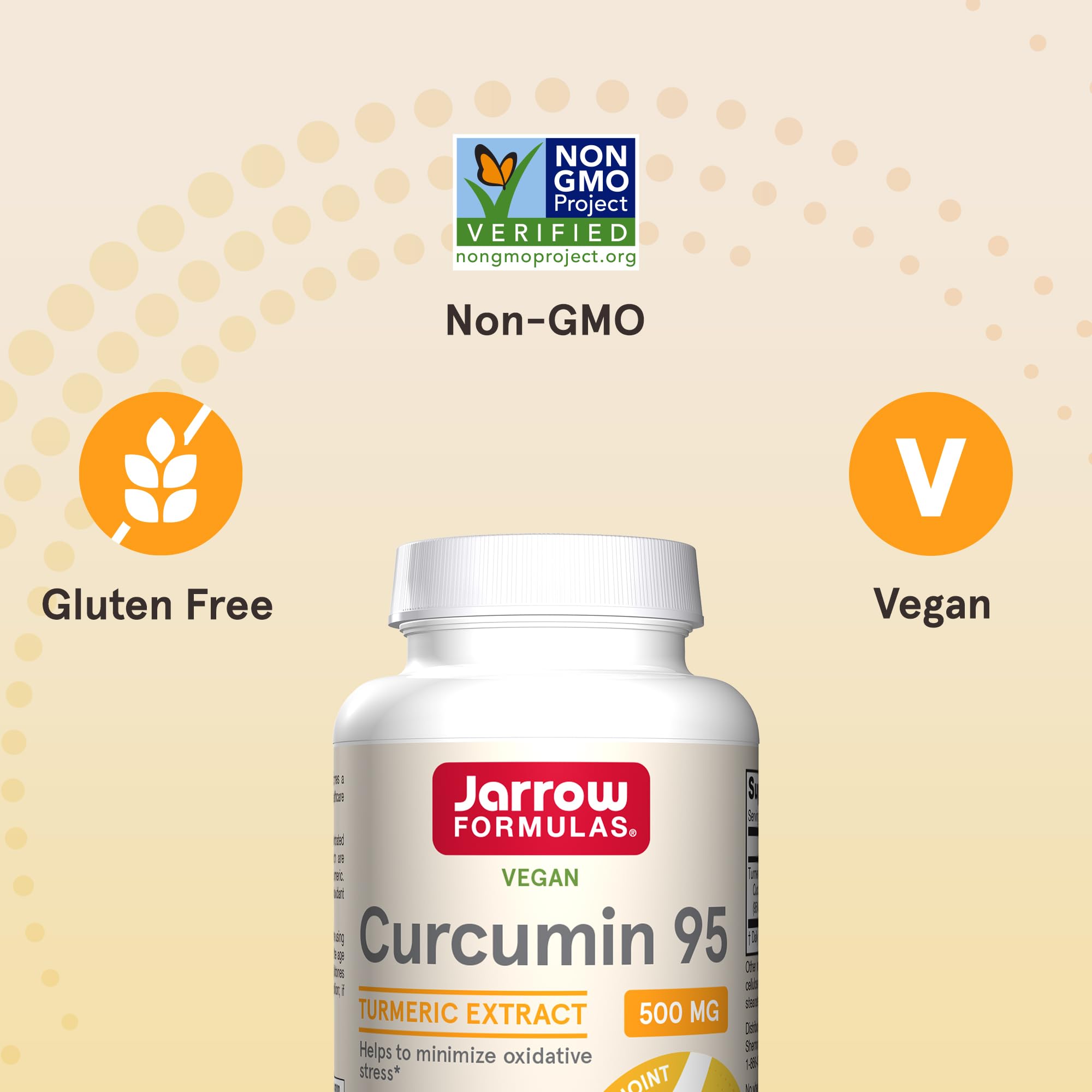 Turmeric ingredient sourcing image conveys quality and botanical origin.