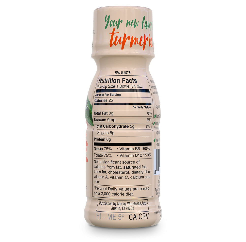 Turmeric Time with B vitamins for everyday energy-friendly nutrition.