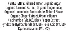 Turmeric Time lemon juice blend adds citrus brightness and aroma.