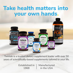 Twinlab Stress B-Complex pack of two bottles highlighting convenience