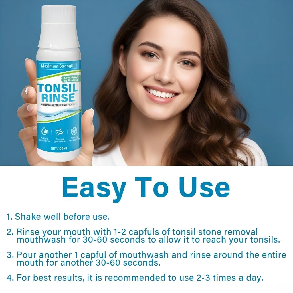 TWMKLP daily gargle routine at 60 seconds fits mornings.