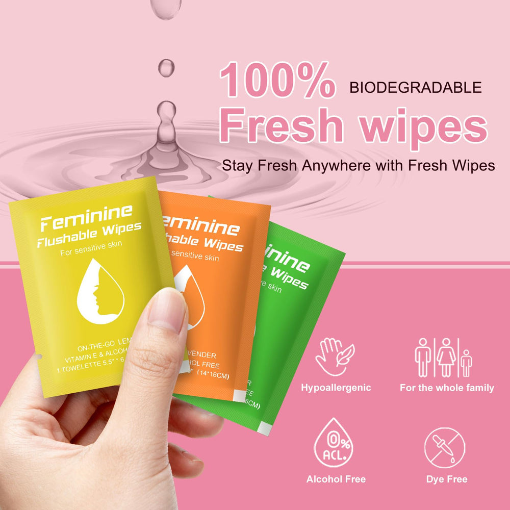 Twoworld PH-balanced wipes designed for women