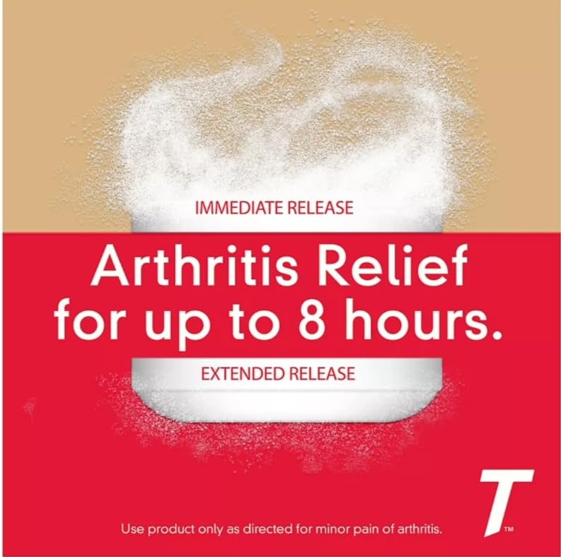 Tylenol Arthritis 580-count bottle offering long-term value for routine use.