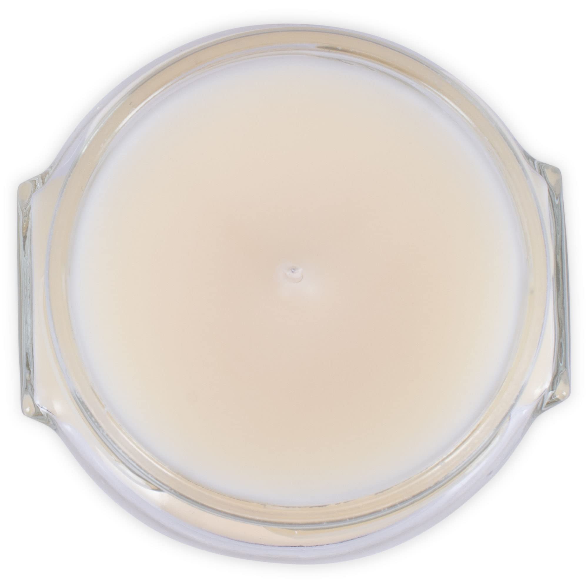 Tyler Creamy White jar candle decorative setup adds warm focal point.