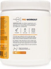 Type Zero bottle label close-up showing nitric oxide ingredients.