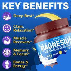 Tyssnouyn Magnesium Gummies mixed berry flavor close-up for daily use