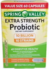 TYU probiotic bottle front view showing 10B CFU and 10 strains for daily balance