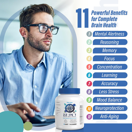tzaxyan alpha-gpc cdp-choline capsules: promotes healthy acetylcholine activity for learning