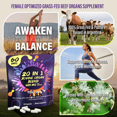 tzaxyan beef liver capsules closeup shows nutrient-dense energy support