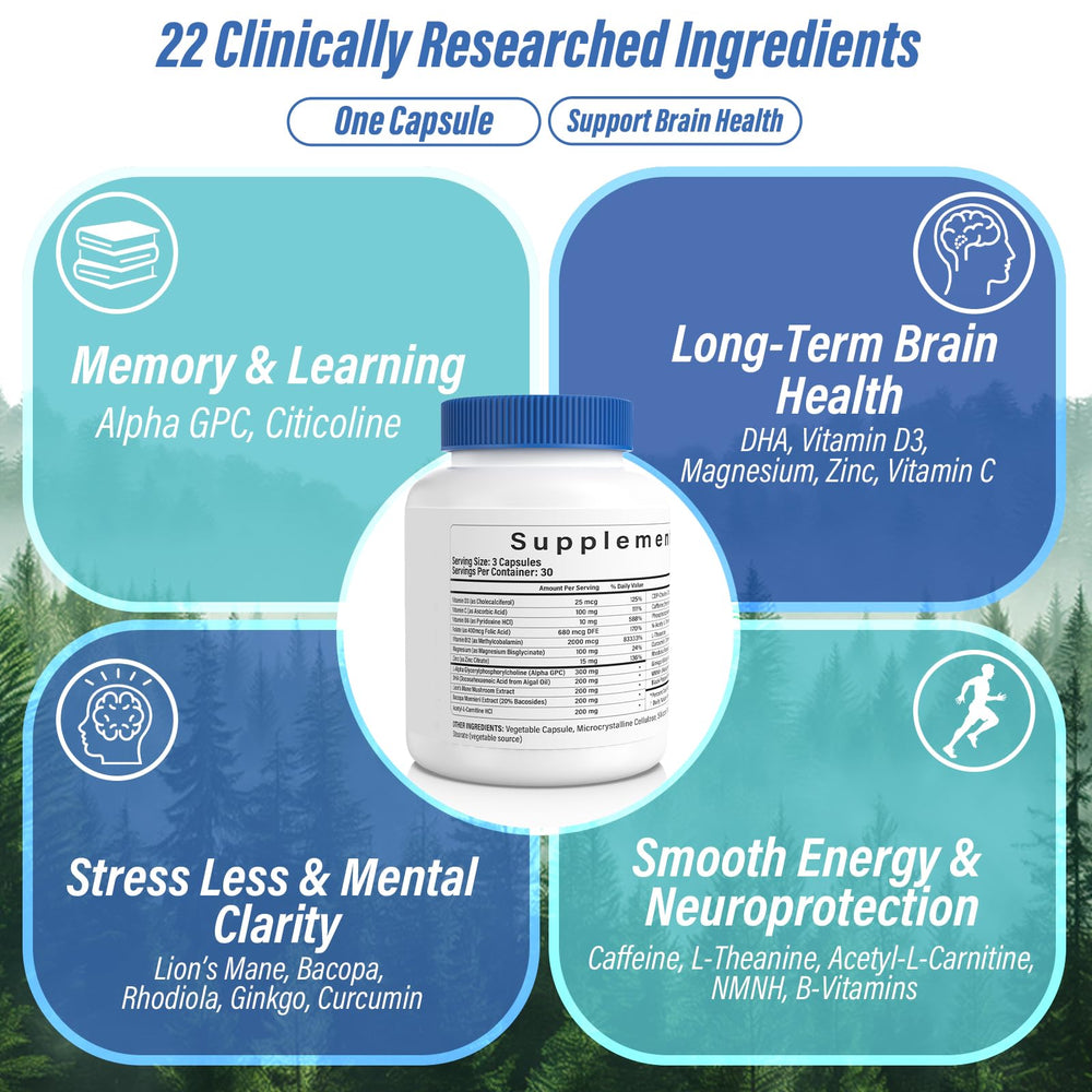 tzaxyan two-pack box highlighting convenient, ongoing brain support.