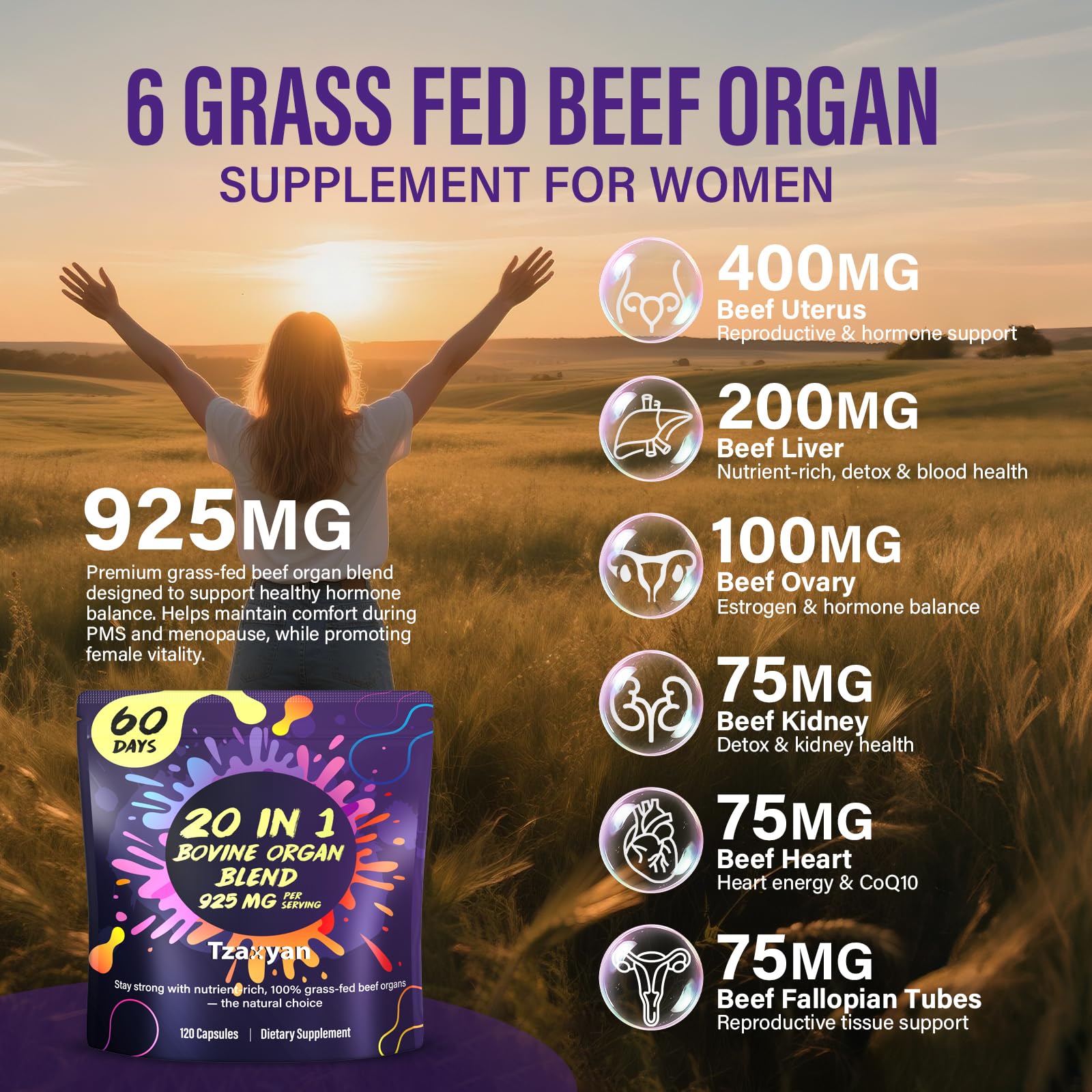 tzaxyan herbal complex maca dim black cohosh demonstrates hormonal support
