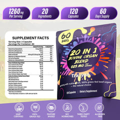 tzaxyan women's wellness packaging showcases 60-day supply option