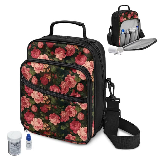 Rose Uacyareni case with side pocket open for quick access