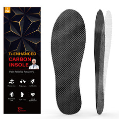 UBARONY carbon fiber insole with titanium enhancement for durable sports support