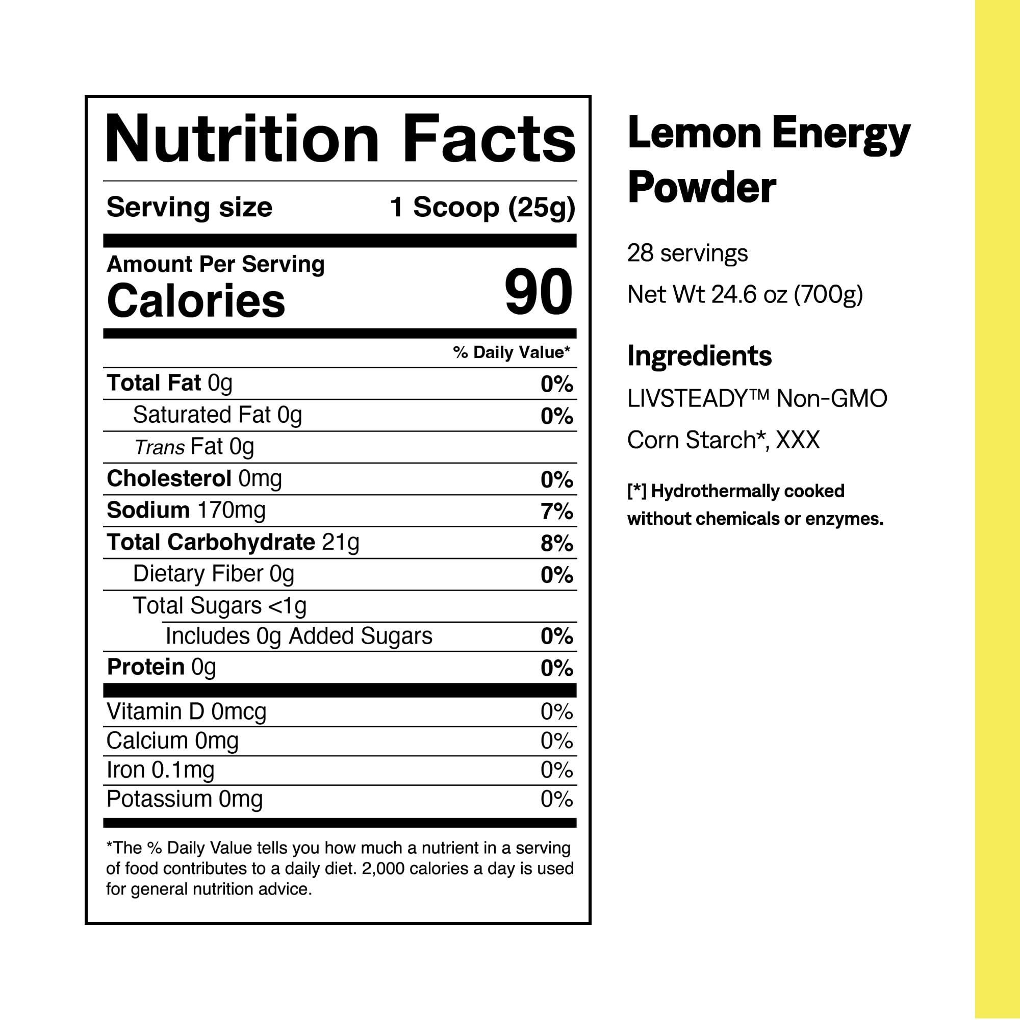 Glass of UCAN Energy Powder Lemon drink ready for a workout