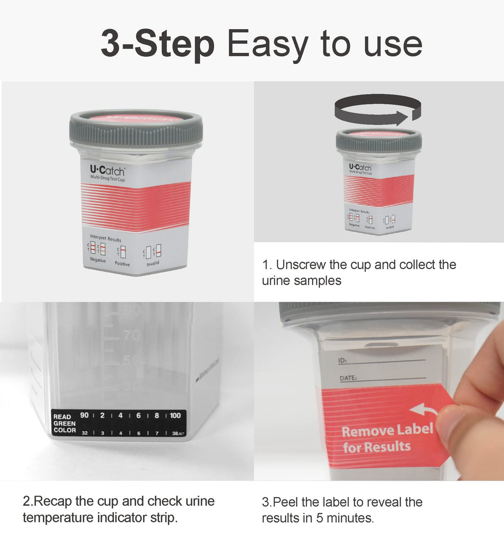 U Catch Plus rapid five-minute read supports quick screening.