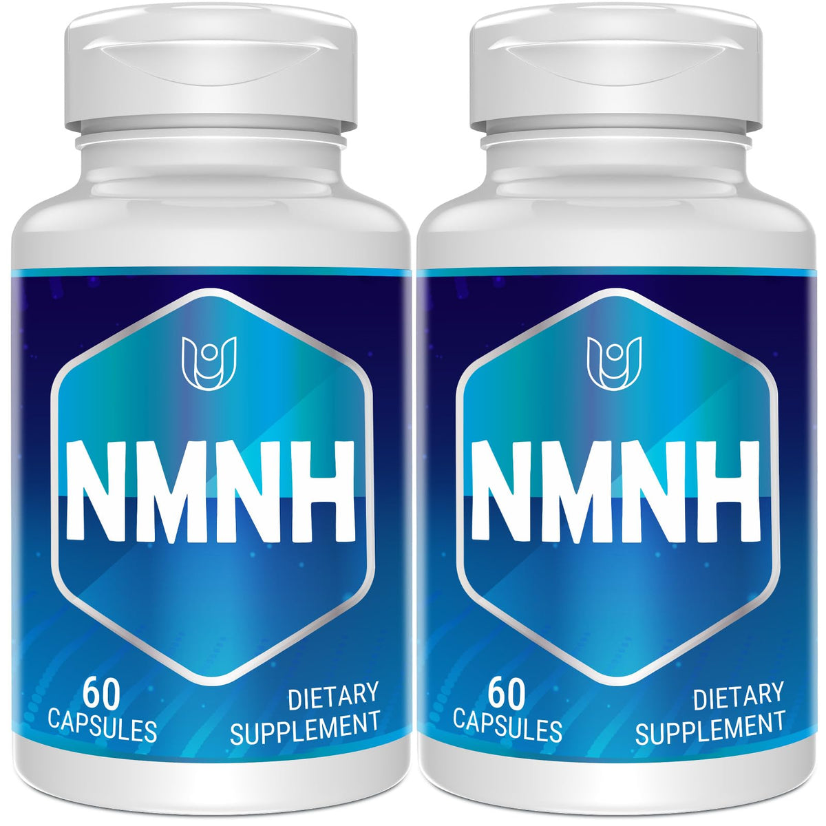 Front view of Ucessuyy NMNH bottle highlighting NAD+ support.