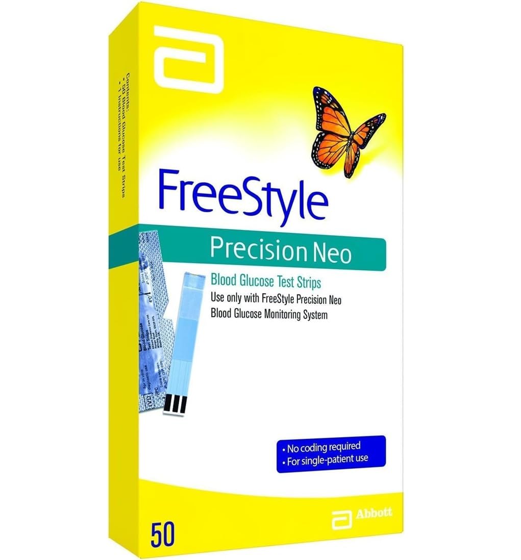 UDI Precision Strips 100 CT pack for quick self-test results and reliable at-home testing.