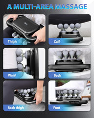 UFFAE 16-head massager features a long-lasting 2600mAh battery