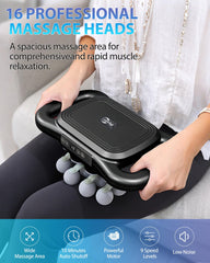 UFFAE massage gun with nine modes and nine intensities for customizable pressure