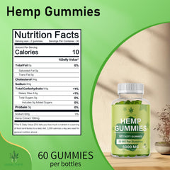 Uhealthfri Star Hemp Gummy closeup showing chewy texture and fruity flavor.