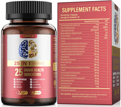 UIMISX brain supplement bottle promotes daily cognitive support.