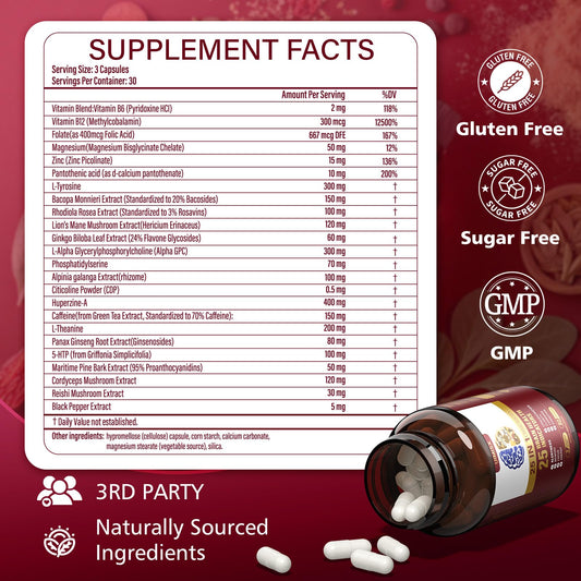 Close-up of UIMISX capsules for easy nootropic use.