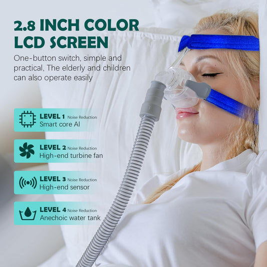 UIZUJWP Auto Silent Air Device side view shows compact design for home use