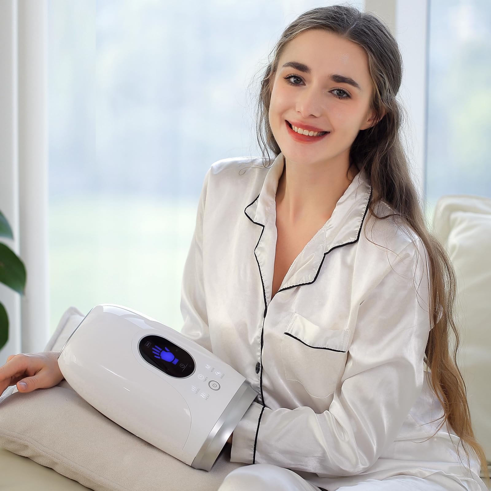 Uladis Hand Massager compact design fits in small bags for travel