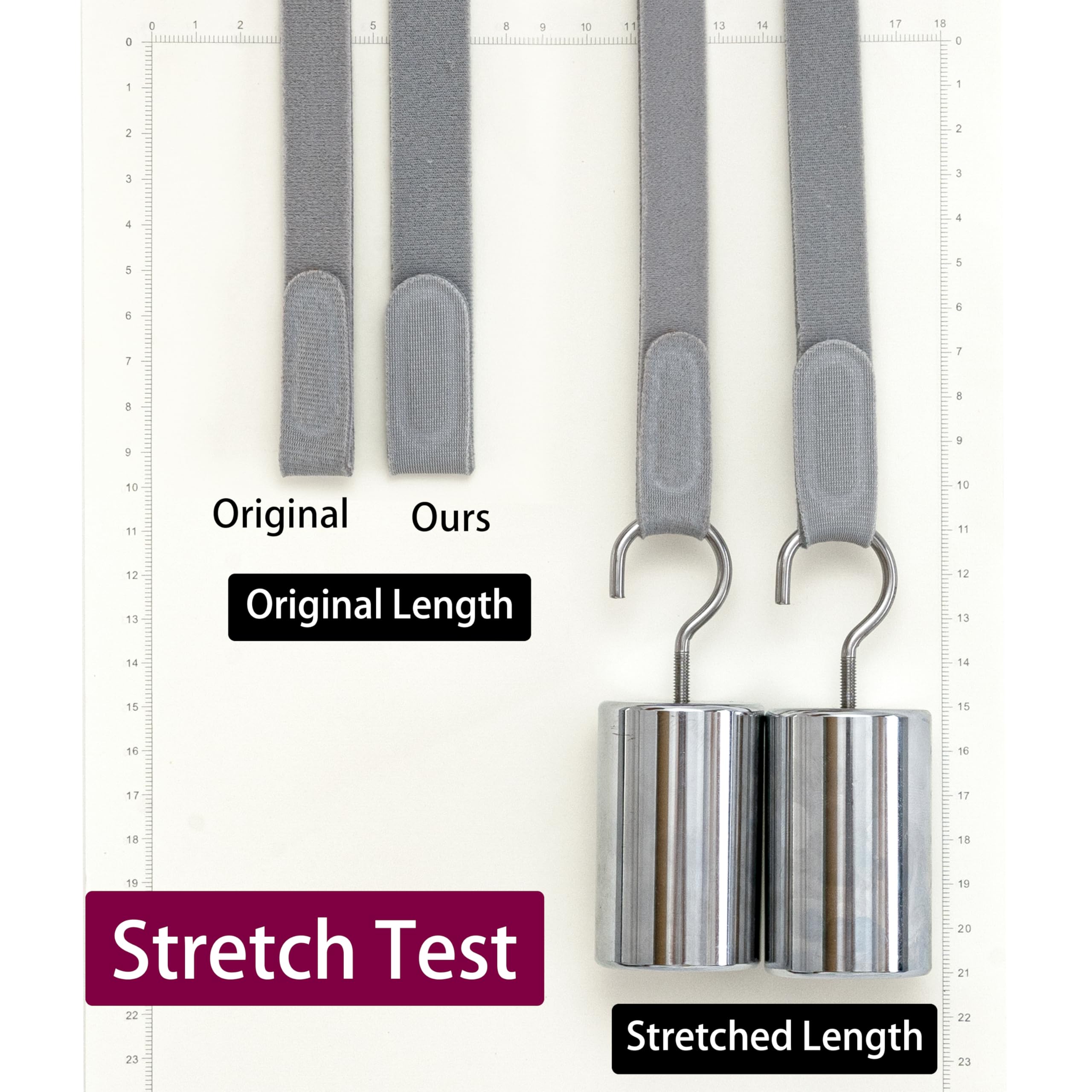Elasticity-matched design helps maintain secure fit across movements.