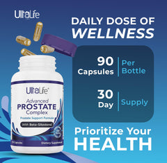 ULTALIFE Whole-body wellness botanicals on label for vitality.