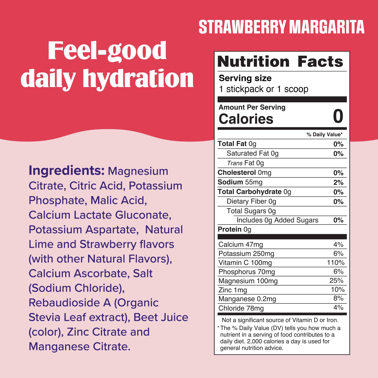 Glass with prepared drink shows crisp, flavorful hydration without sugar.