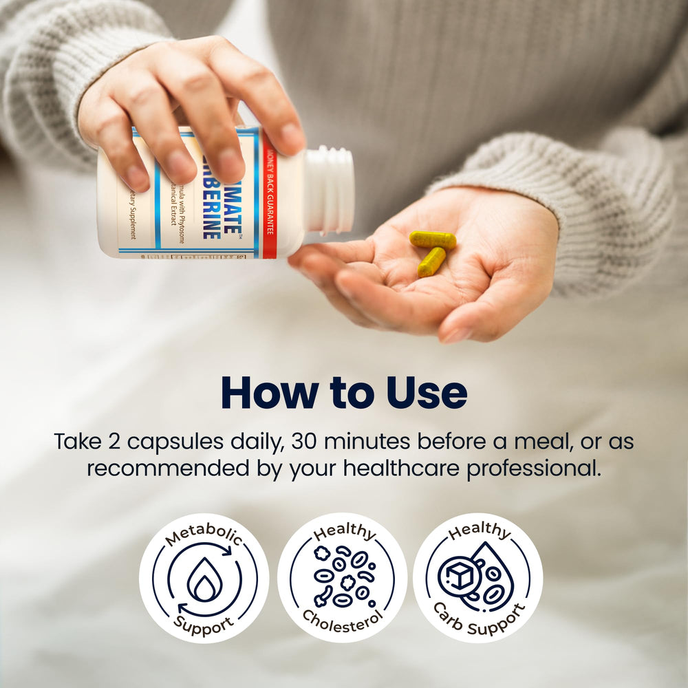 Appetite awareness during daily routine with Ultimate Berberine Phytosome.