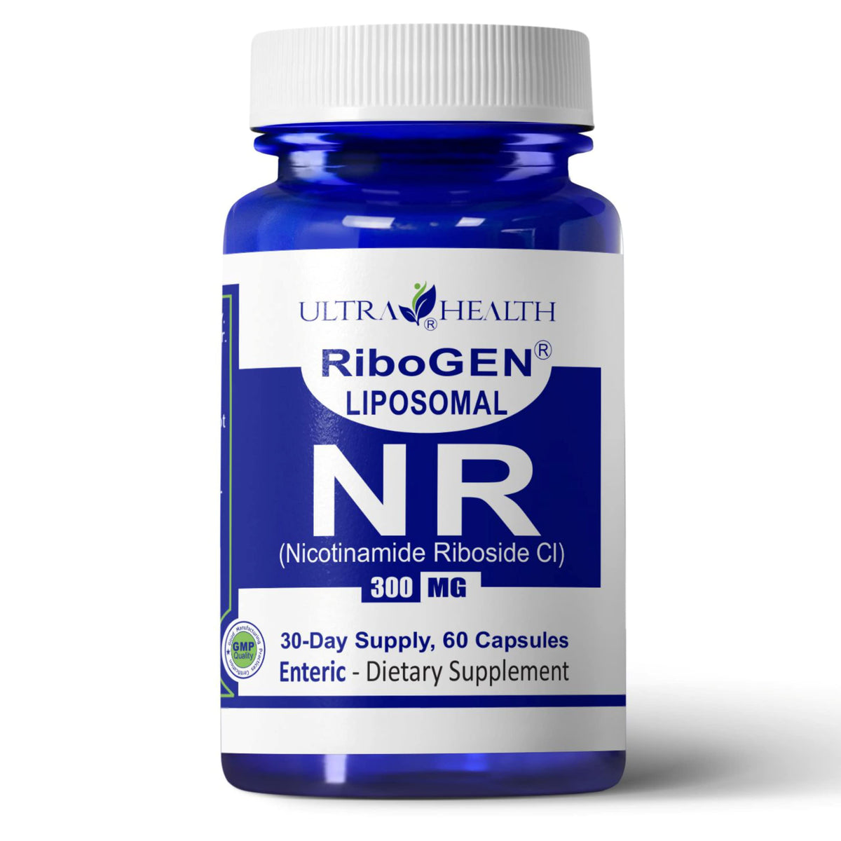 UltraHealth NR 300mg enteric capsules for enhanced stability and absorption.