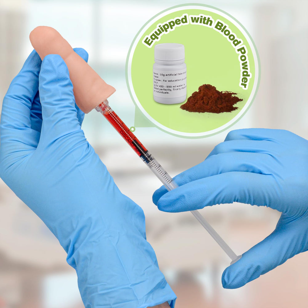 Ultrassist latex-free silicone provides safe, lifelike material for practice.