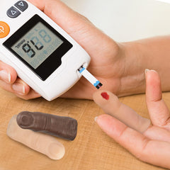 Ultrassist three-finger silicone trainer shows diverse skin tones for realism.