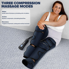 UMARMUNG device used with socks for enhanced compression and coverage