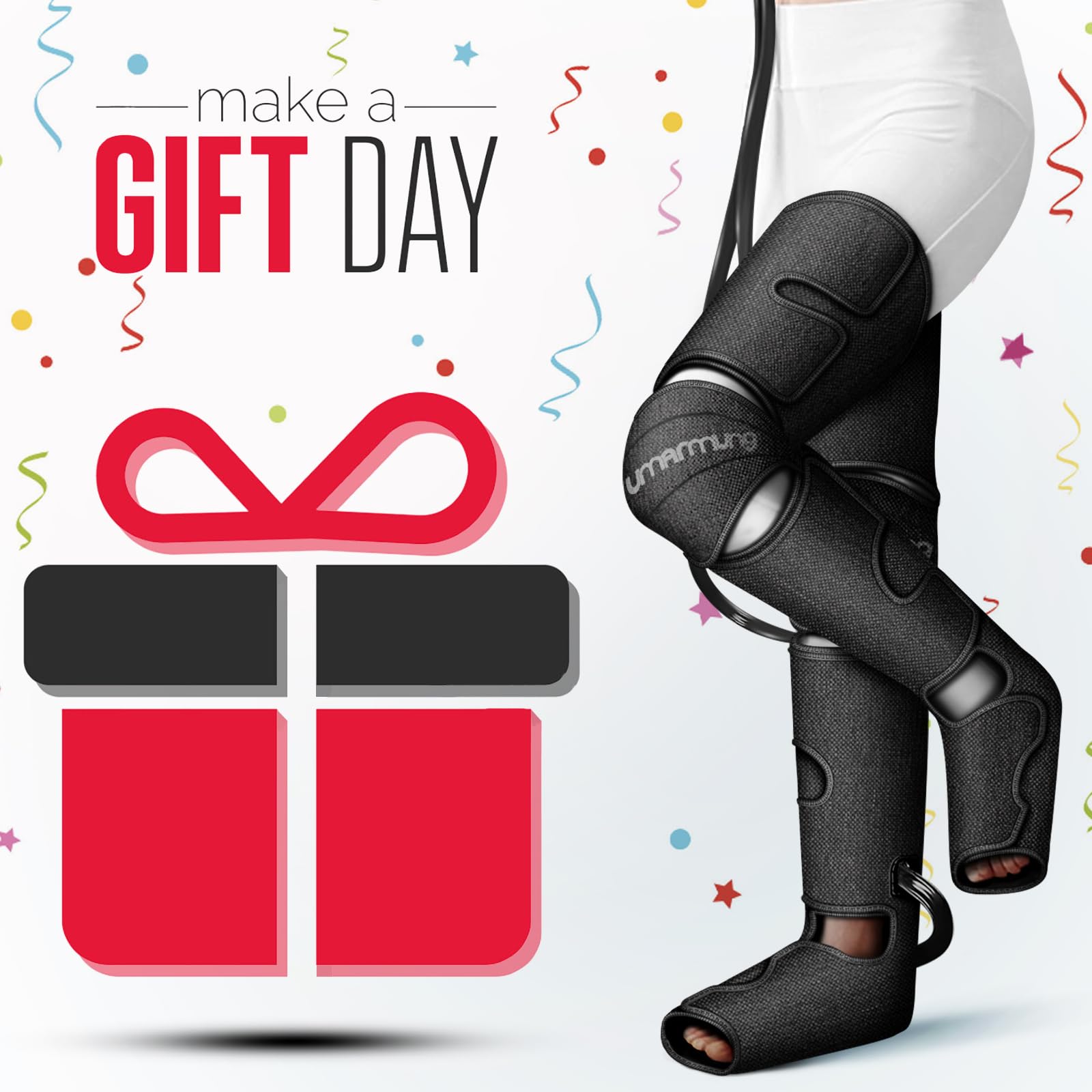 UMARMUNG gift-ready packaging emphasizes a thoughtful present for holidays and birthdays.