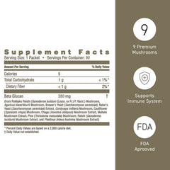 Umeken Beta Glucan packets with no odor or taste.