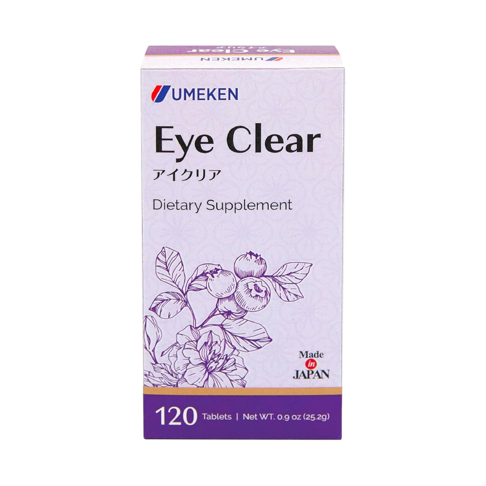 Umeken Eye Clear bottle front view, convenient daily eye support