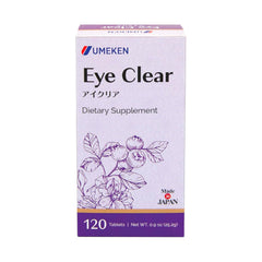 Umeken Eye Clear bottle front view, convenient daily eye support