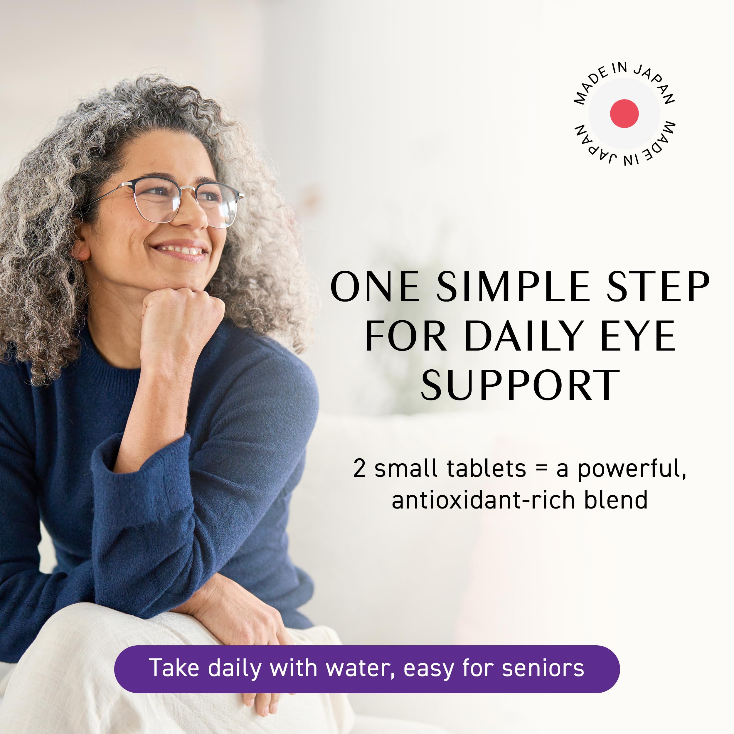 Umeken Eye Clear showing vitamin A and beta-carotene for essential nutrients.