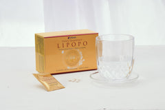 Umeken Lipopo box front showing 90 packets for a three-month supply.