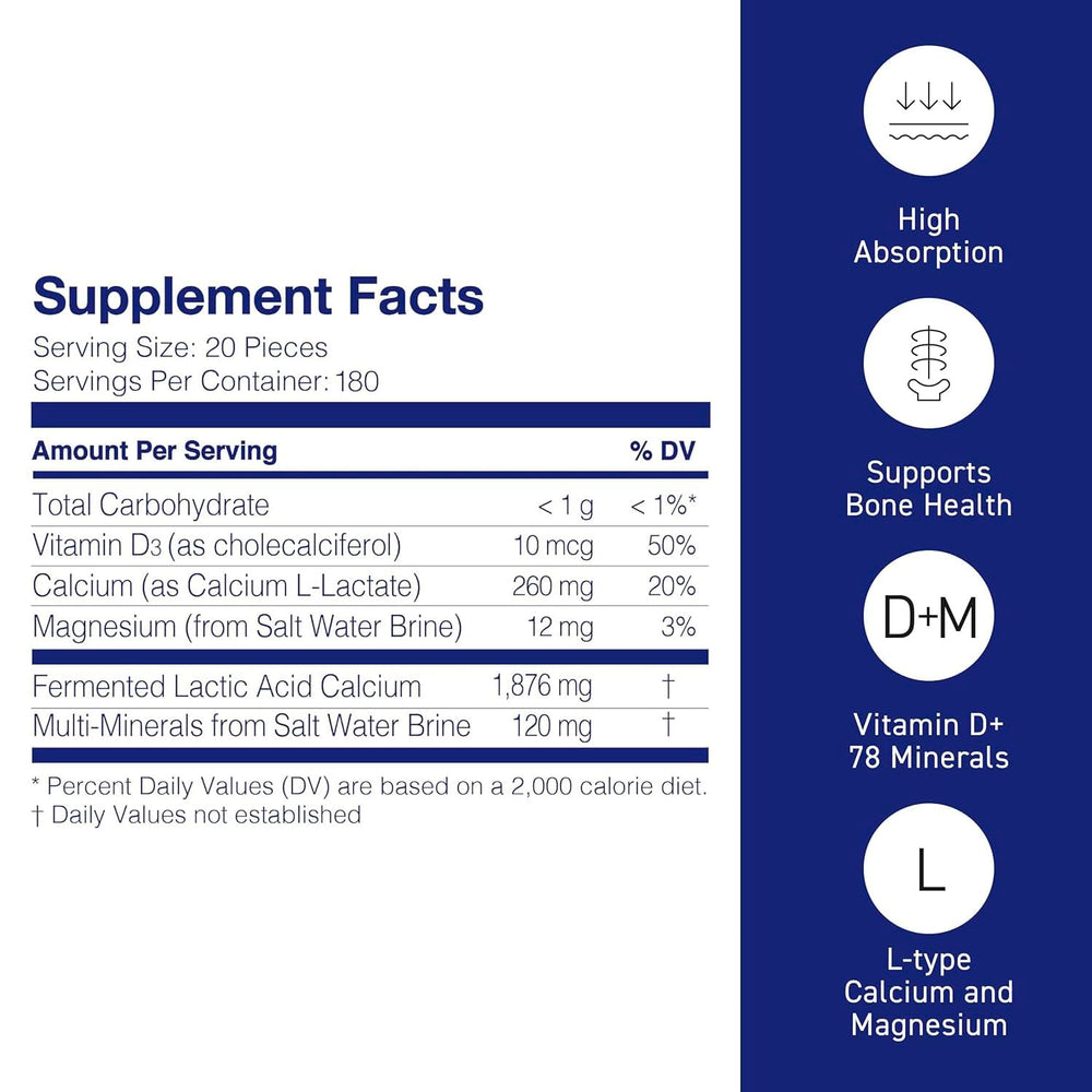 Umeken Mineral L-Cal with D3 and magnesium supports daily mineral intake.
