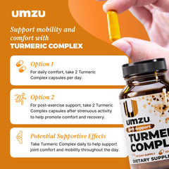 UMZU Antioxidant complex packaging signals cellular balance support.