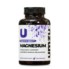UMZU Daily Magnesium bottle front with branding and energy-support potential