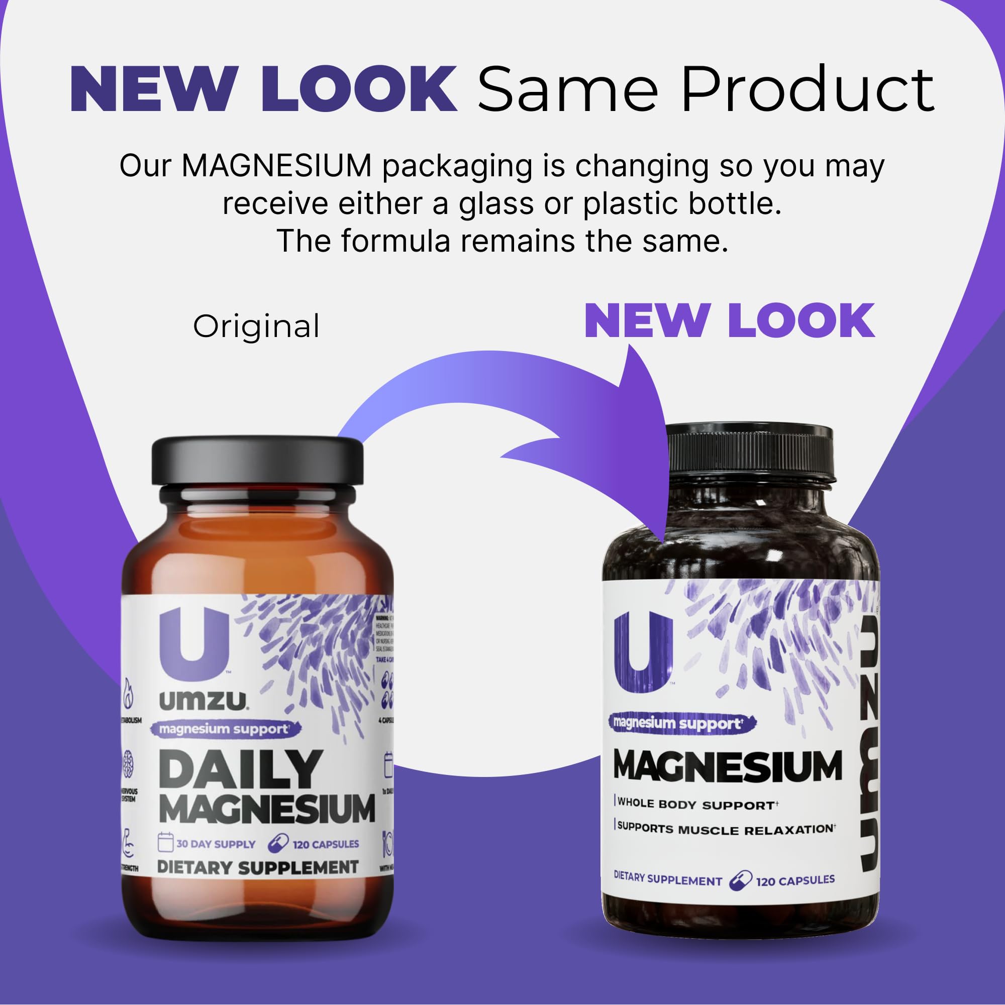 UMZU Daily Magnesium daily routine image for morning or night use